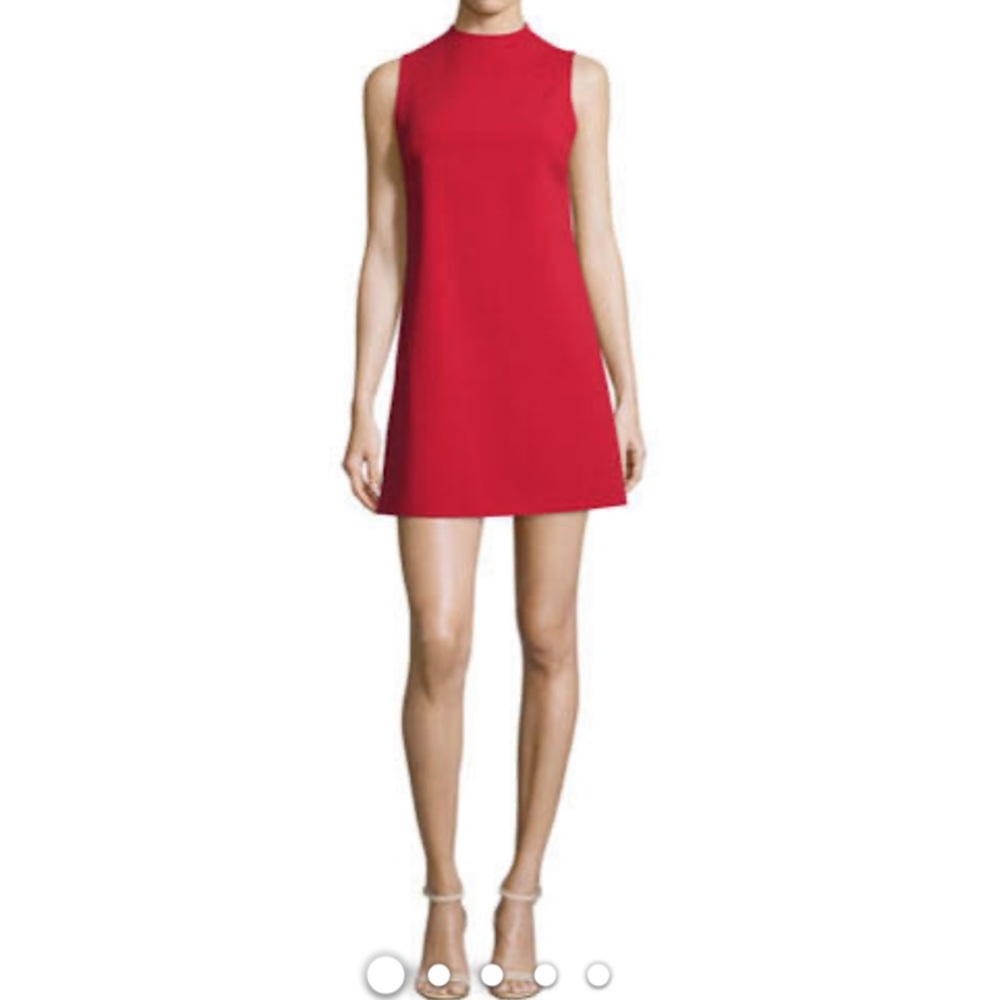 Alice + Olivia Red Sleeveless Dress